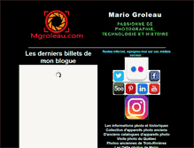 Tablet Screenshot of mgroleau.com